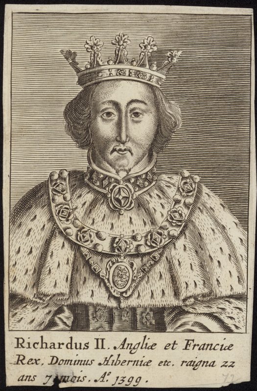 Anglický král Richard II od English School