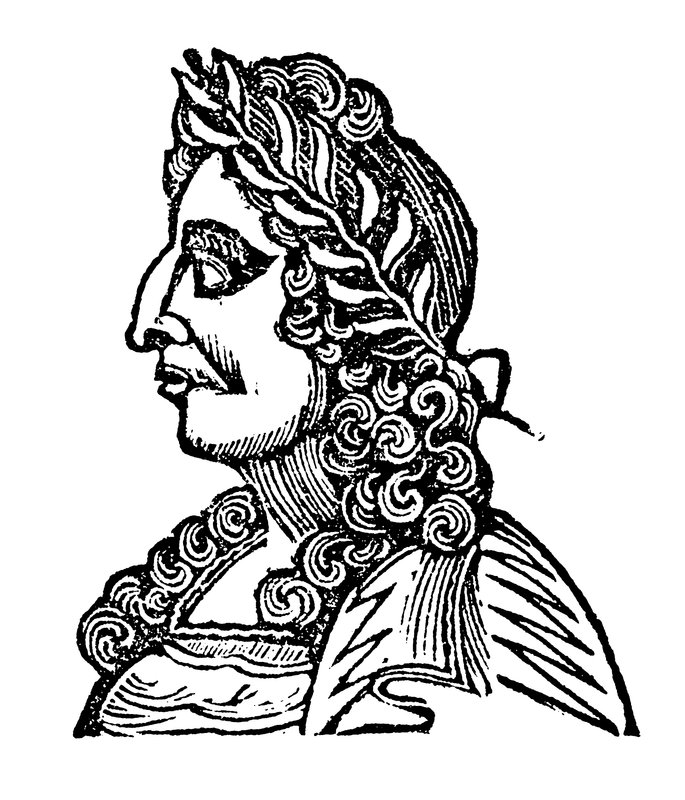 King William III (dřevořez) od English School
