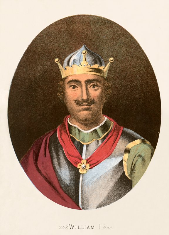 Král Vilém II od English School