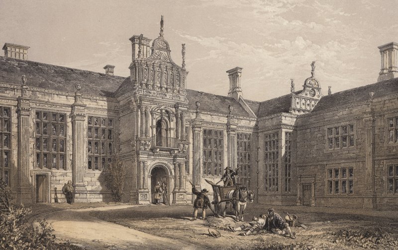 Kirby Hall, Northamptonshire od English School