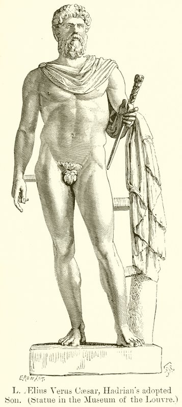 L. Aelius Verus Caesar, Hadriánův adoptovaný syn od English School