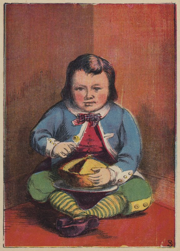 Little Jack Horner (barevné lito) od English School