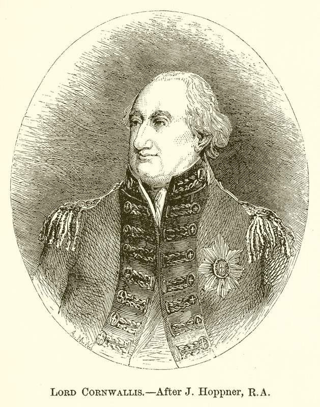 Lord Cornwallis od English School