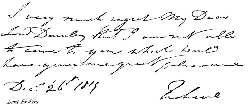 Lord Erskine od English School