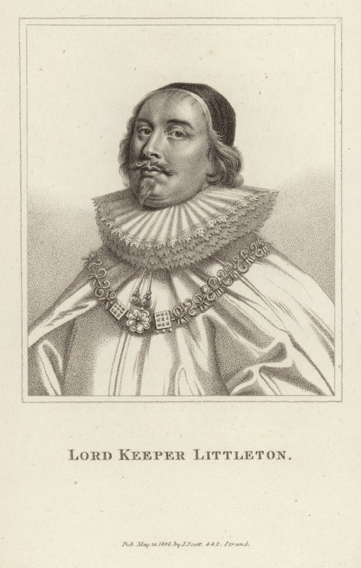 Lord Keeper Littleton od English School
