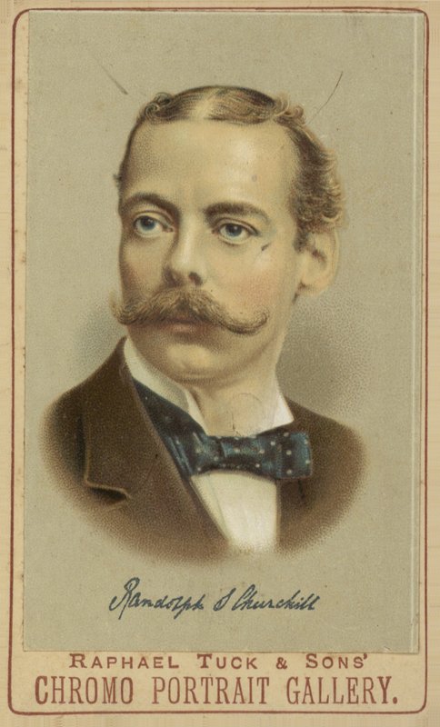 Lord Randolph Churchill od English School