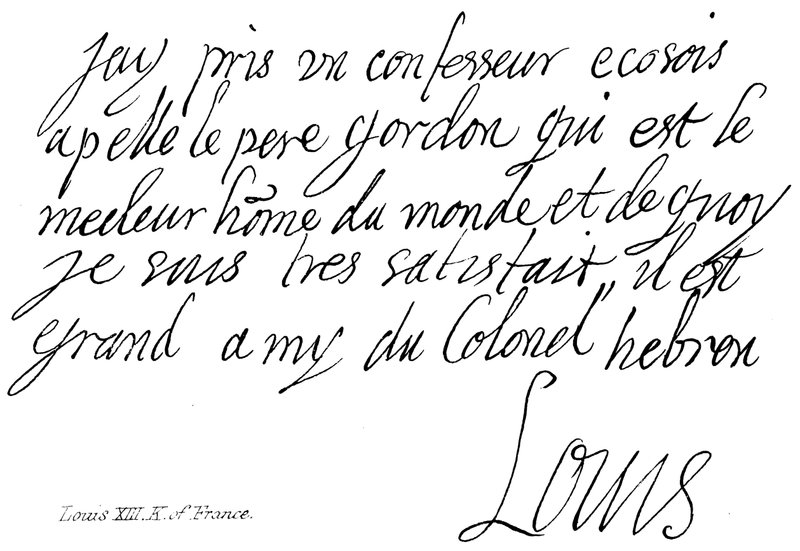 Louis XIII, K z Francie od English School