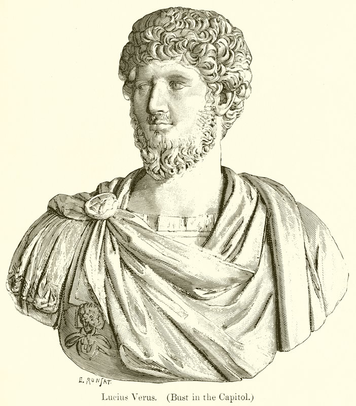 Lucius Verus. (Busta v Kapitolu) od English School