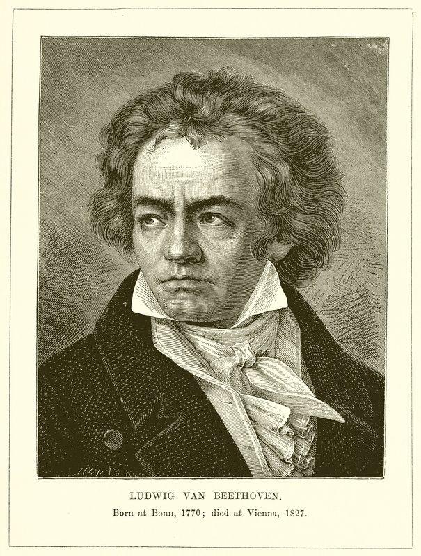 Ludwig van Beethoven od English School