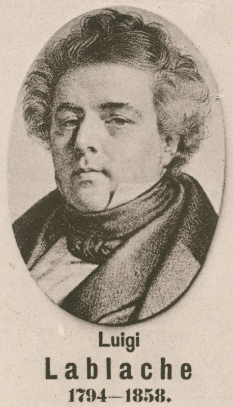 Luigi Lablache (rytina) od English School