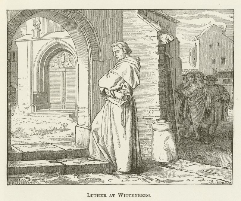 Luthera ve Wittenbergu od English School