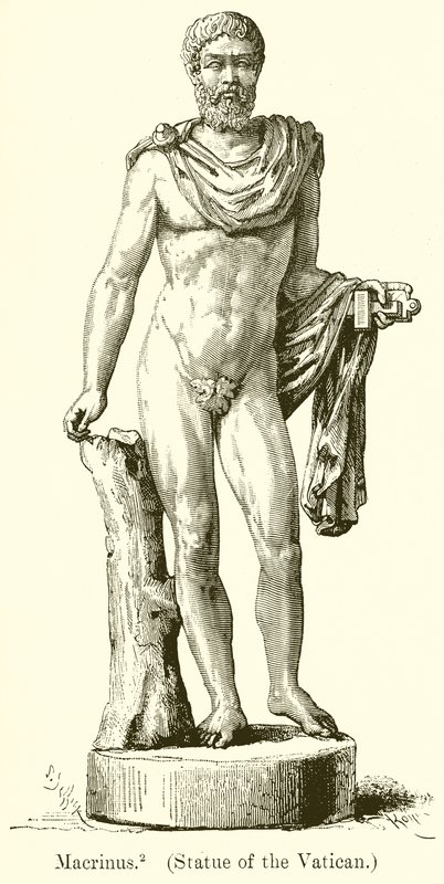 Macrinus. (Vatikánská socha) od English School