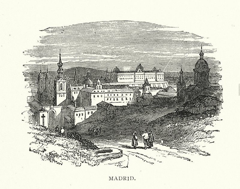Madrid (rytina) od English School