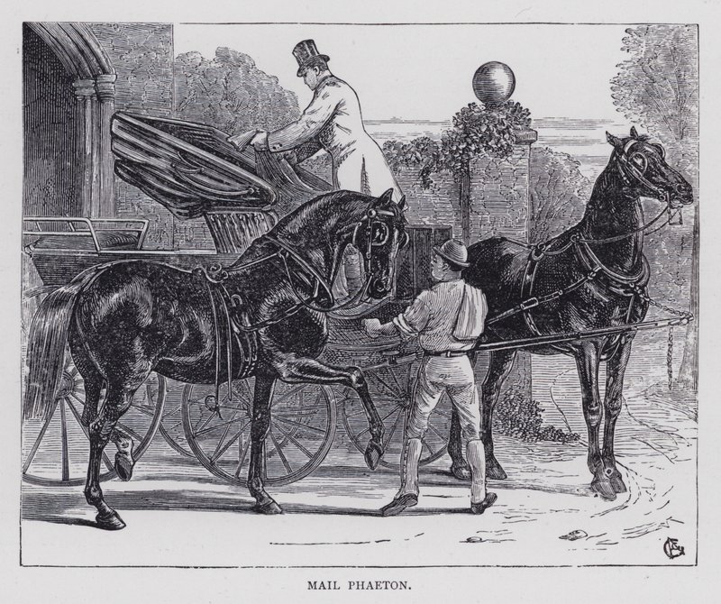 Mail Phaeton (rytina) od English School