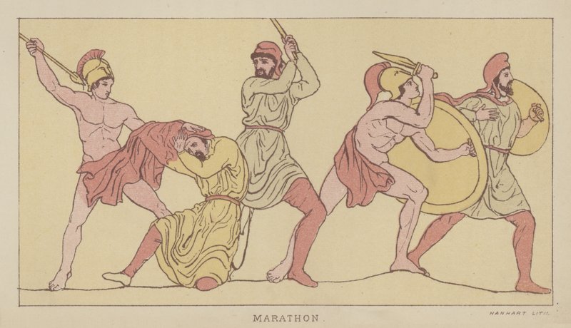 Maraton (barevné lito) od English School