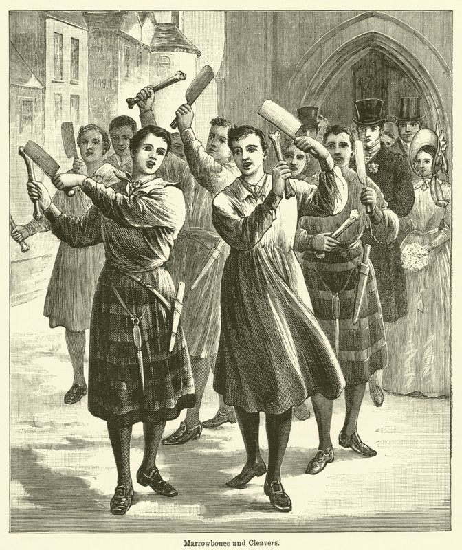 Marrowbones and Cleavers (rytina) od English School