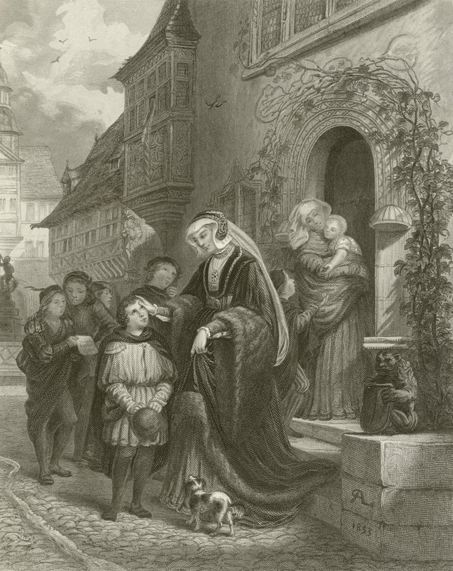 Martin Luther v chudobě od English School