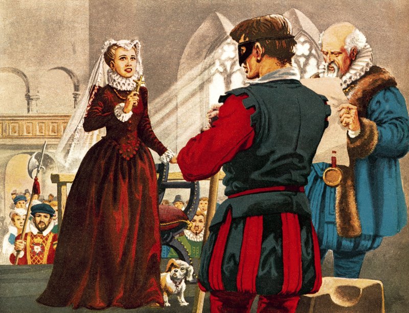 Mary Queen of Scots od English School