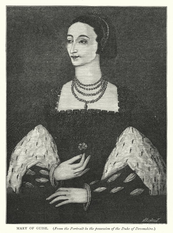 Marie z Guise (rytina) od English School