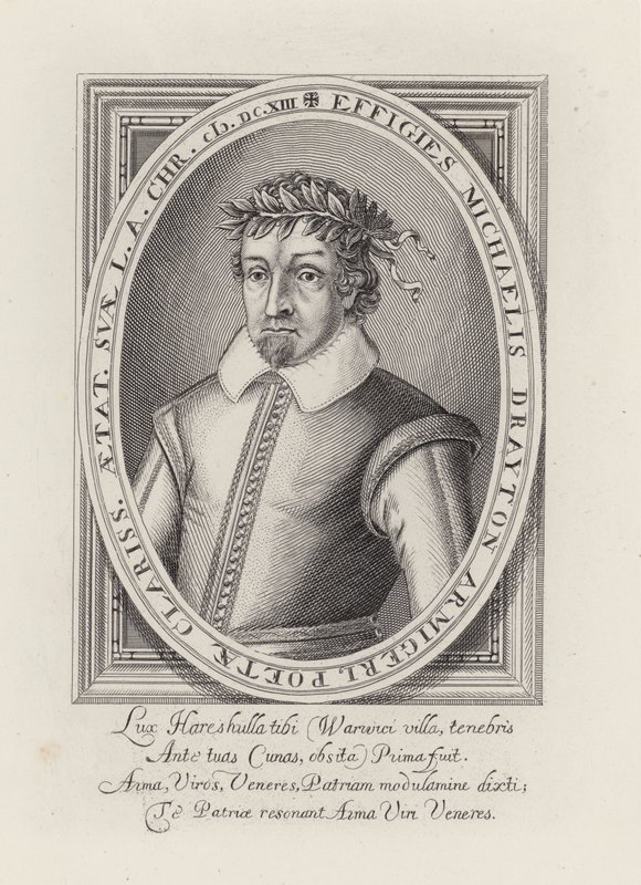 Michael Drayton (rytina) od English School