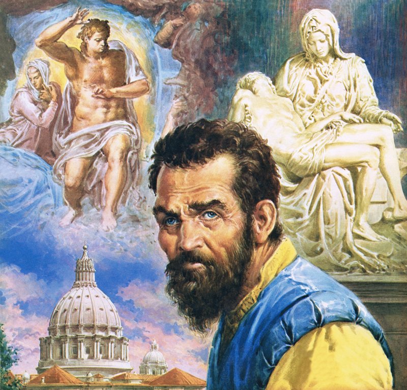 Michelangelo od English School