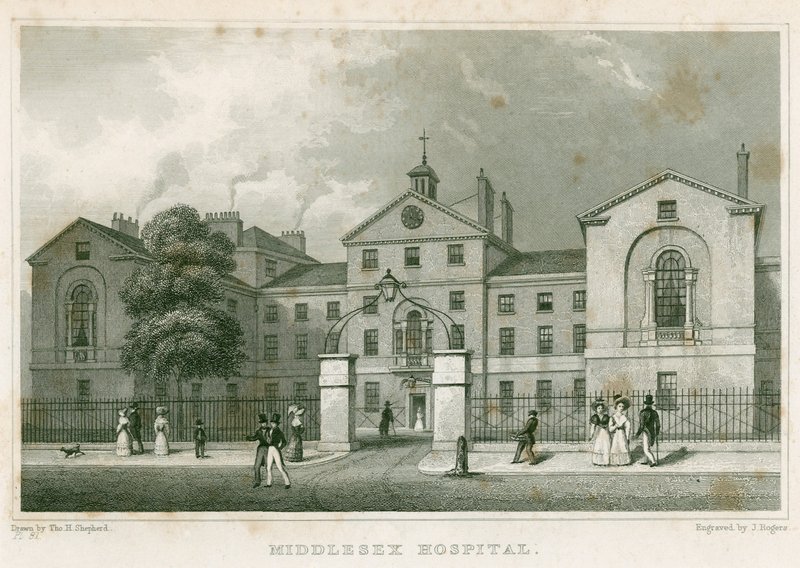 nemocnice Middlesex od English School