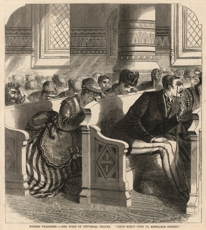 moderní farizeové; týden všeobecných modliteb od English School