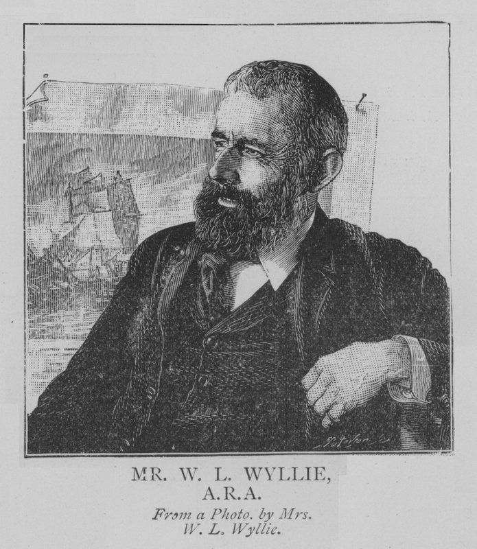 Pan W L Wyllie, ARA (rytina) od English School
