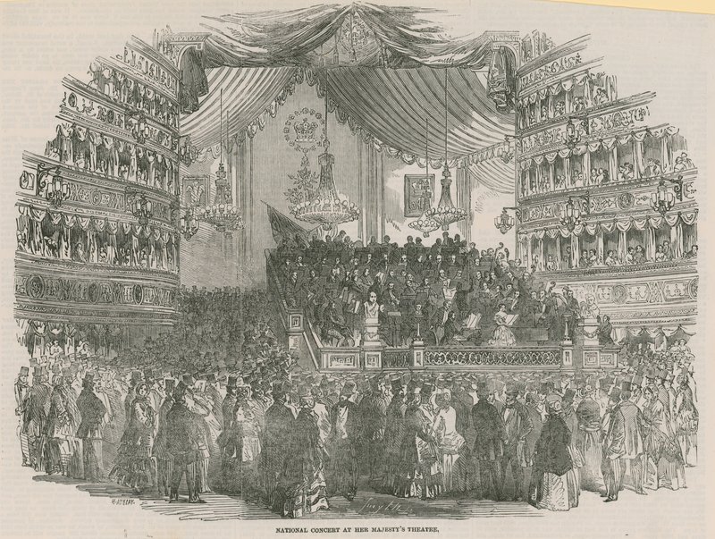 Národní koncert v Divadle Jejího Veličenstva od English School