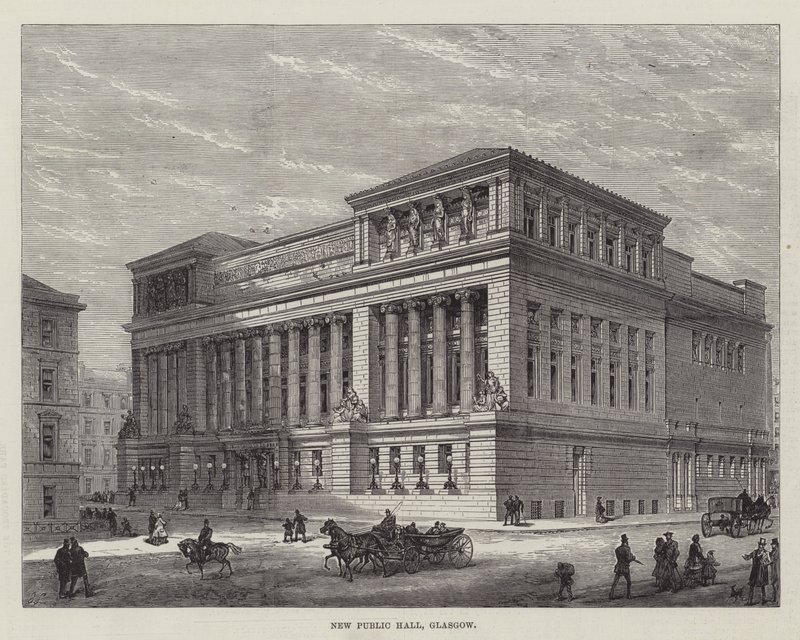 New Public Hall, Glasgow od English School