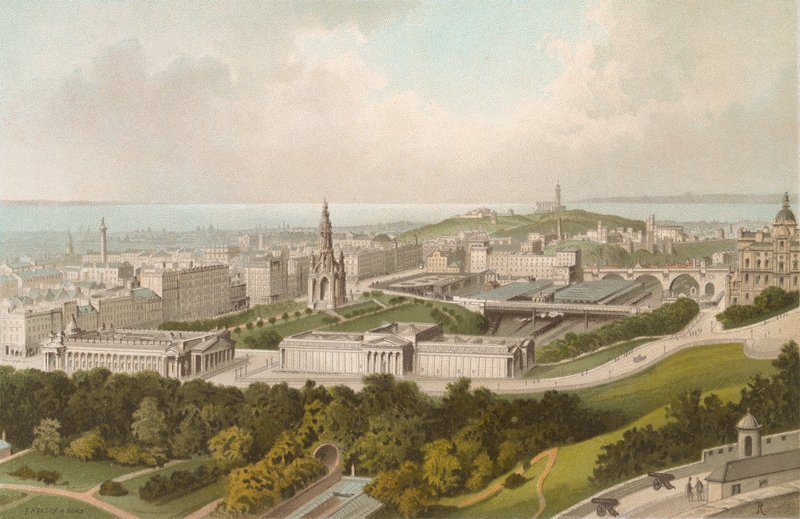 Nové Město Edinburgh od English School