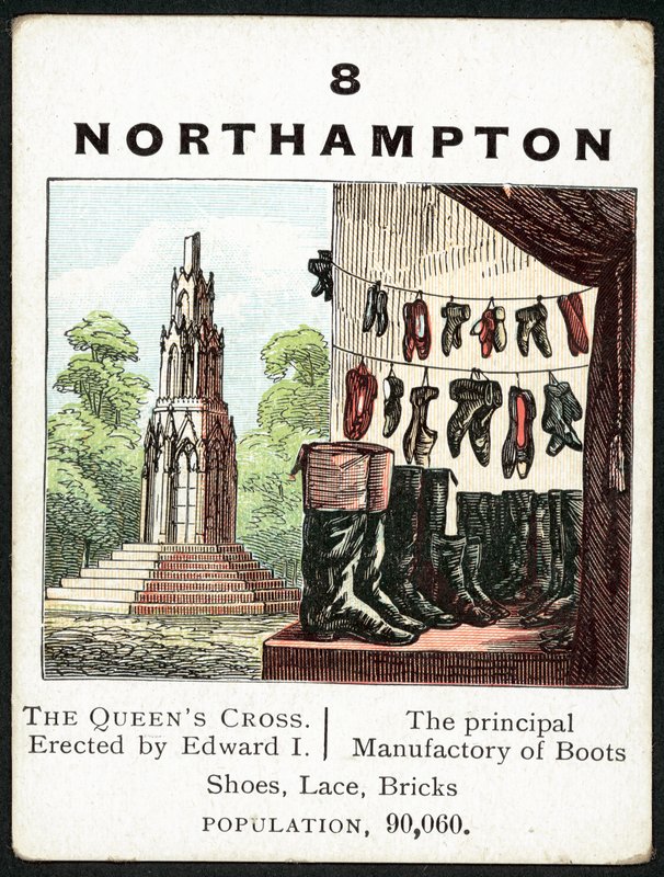 Northampton (barevné lito) od English School