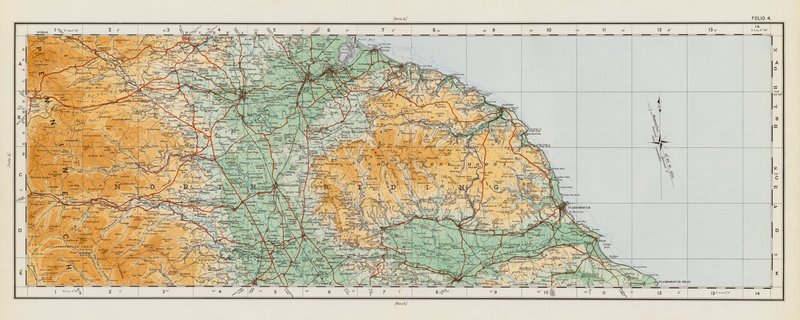 Mapa OS od English School