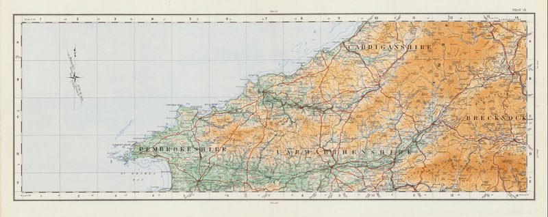 Mapa OS od English School