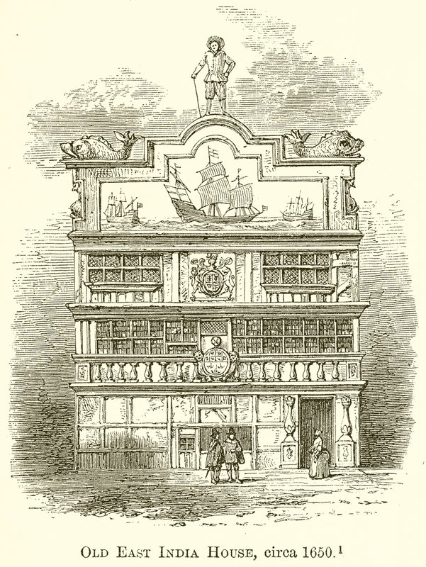 Old East India House, circa 1650 od English School