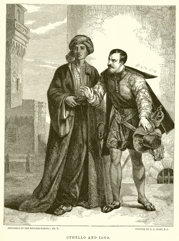 Othello a Iago od English School