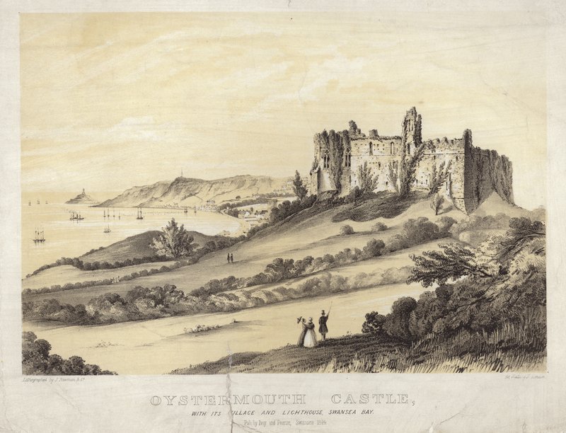 Hrad Oystermouth od English School