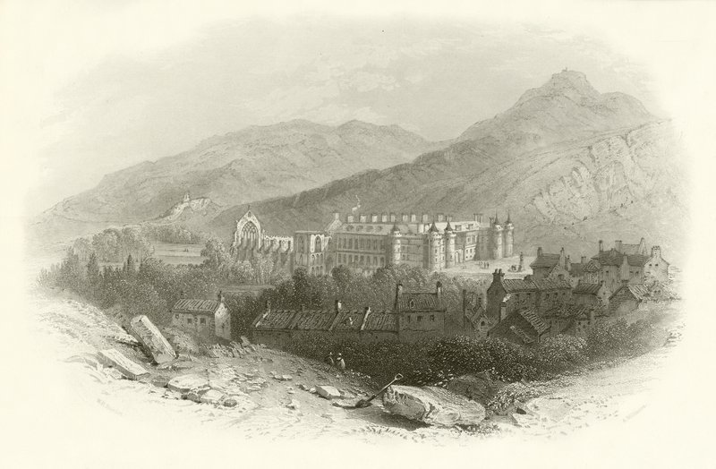 Palác Holyrood od English School