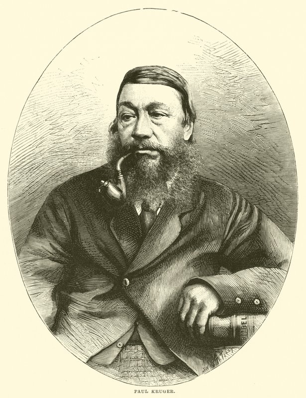Paul Kruger (rytina) od English School