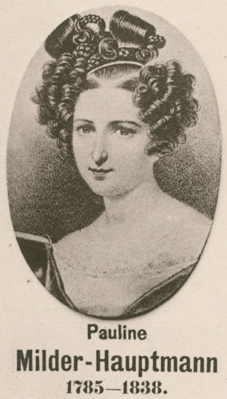 Pauline Milder-Hauptmann (hlubotisk) od English School
