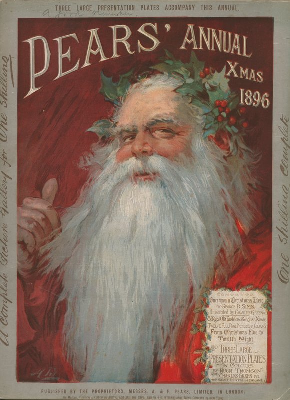 Hrušky výroční, Vánoce 1896 (barva lito) od English School
