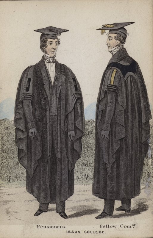 Důchodci, Fellow Commoner, Jesus College od English School