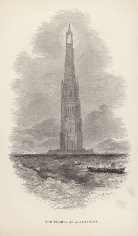 Pharos z Alexandrie od English School