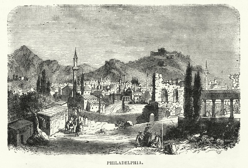 Philadelphia (rytina) od English School