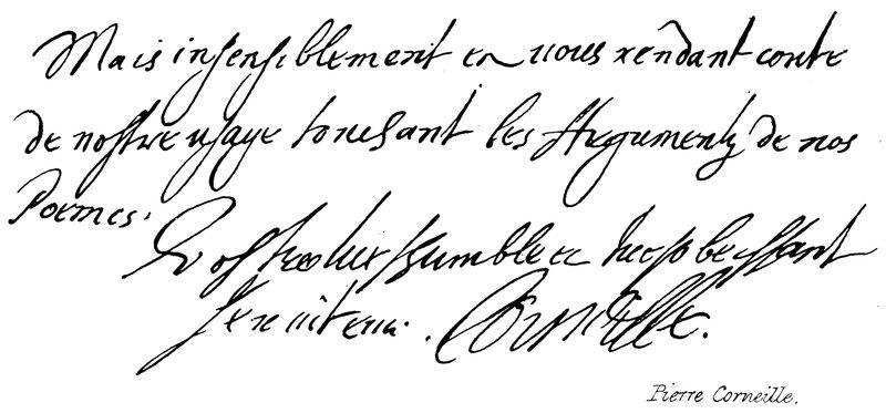 Pierre Corneille od English School