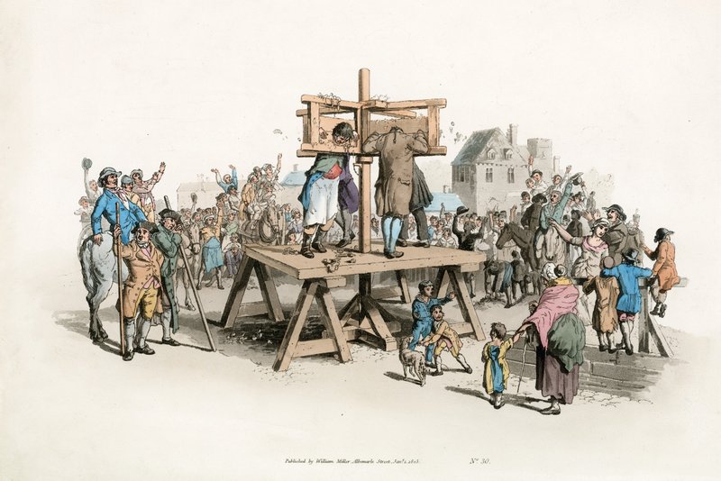 Pranýř. 1805 od English School