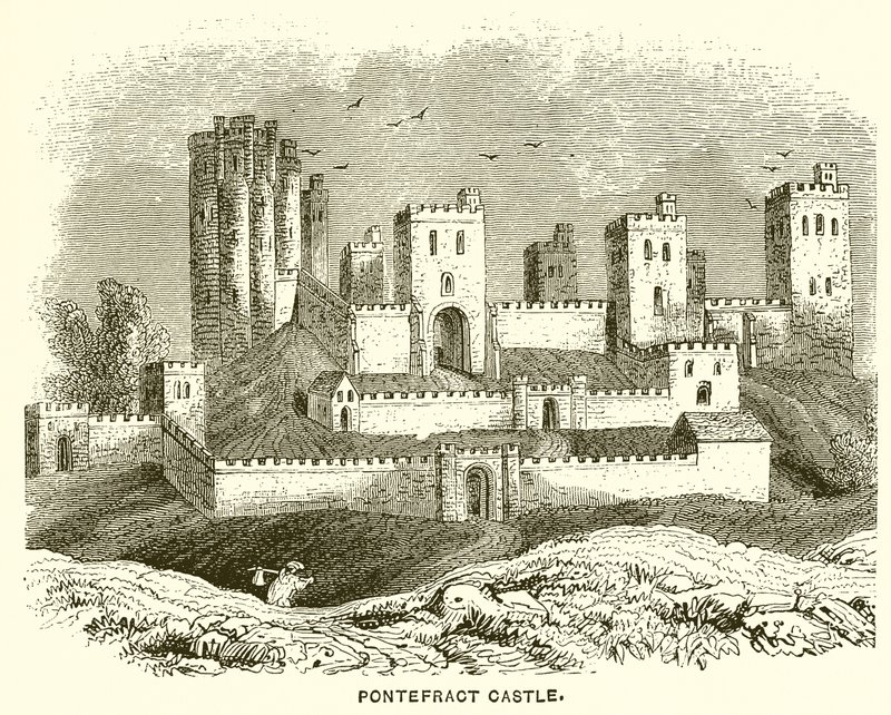 hrad Pontefract od English School