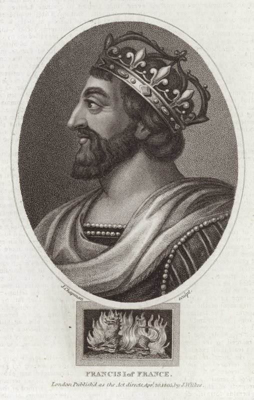 Portrét Františka I. Francouzského od English School