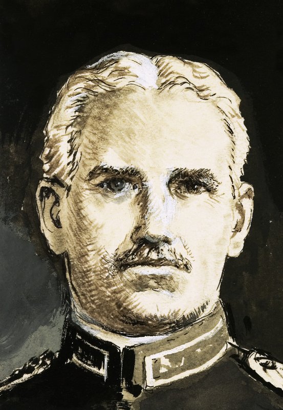 Portrét G. W. Goethalse od English School