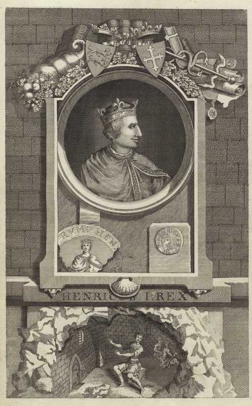 Portrét Jindřicha I. Anglického od English School